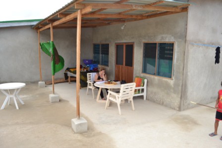 phase de réflexion, préparation des batiks